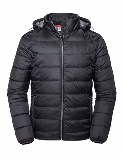 Russel Hoch belastbare Nano Winterjacke, Iron Grey L, Z440M