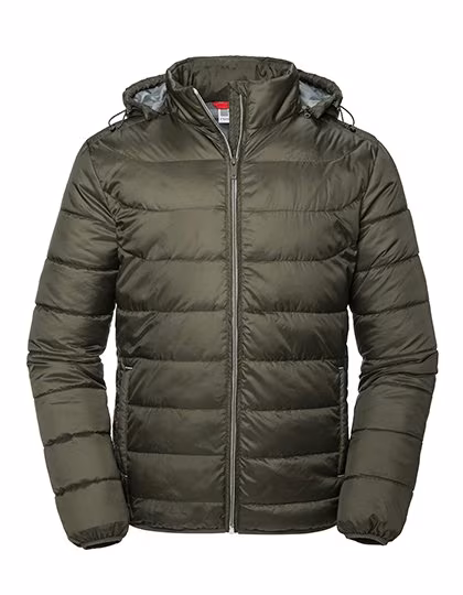 Russel Hoch belastbare Nano Winterjacke, Dark Olive L, Z440M