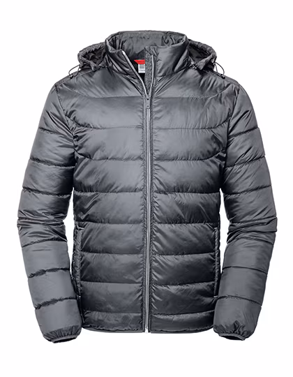 Russel Hoch belastbare Nano Winterjacke, Iron Grey XXL, Z440M