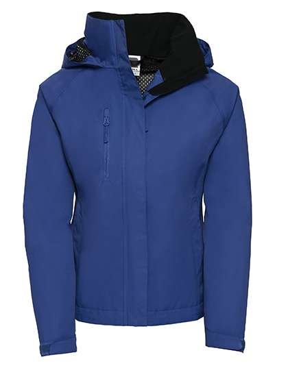 Russel Wasserdichte Nylonjacke mit Kapuze, Azure Blue XS, Z510F