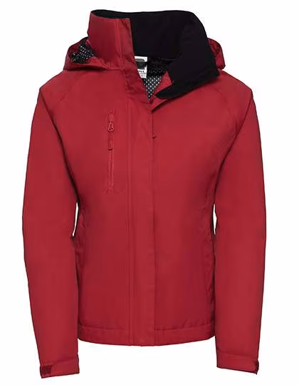 Russel Wasserdichte Nylonjacke mit Kapuze, Classic Red XL, Z510F