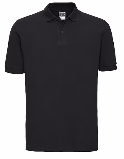Russel Polo Manches Courtes en 100% Coton, Bottle Green XL, Z569