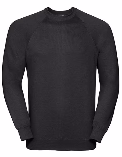 Russel Fleckenabweisendes Raglan-Sweatshirt 295 g/m², Bright Red XS, Z762