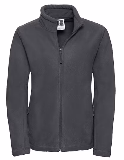 Russel Russell Ladies´ Full Zip Outdoor Fleece Convoy Grey (Solid) L (Z8700F), Z8700F