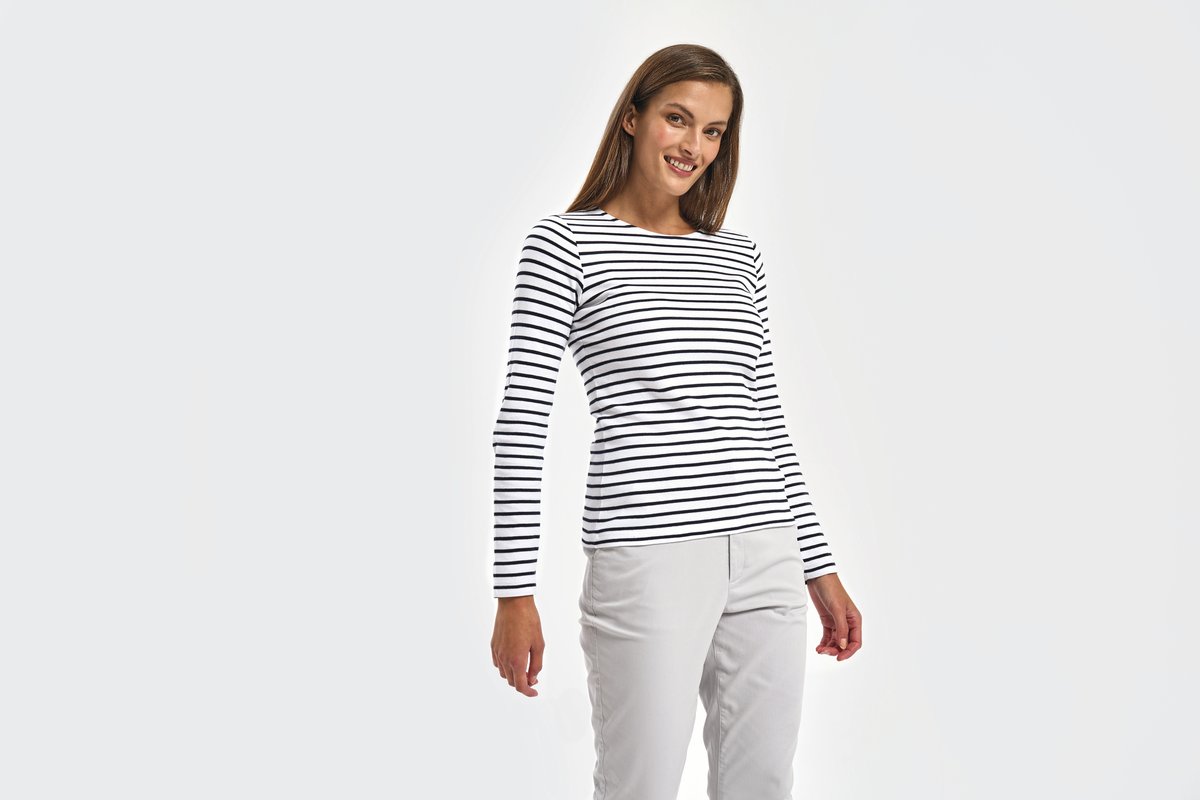 Women´s Marinière Coastal Long Sleeve Tee