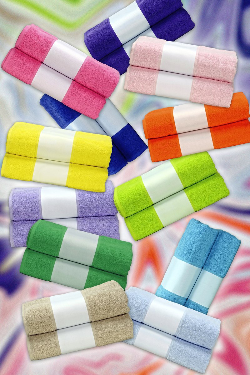 ARTG SUBLI-Me® Towel with Printed Border