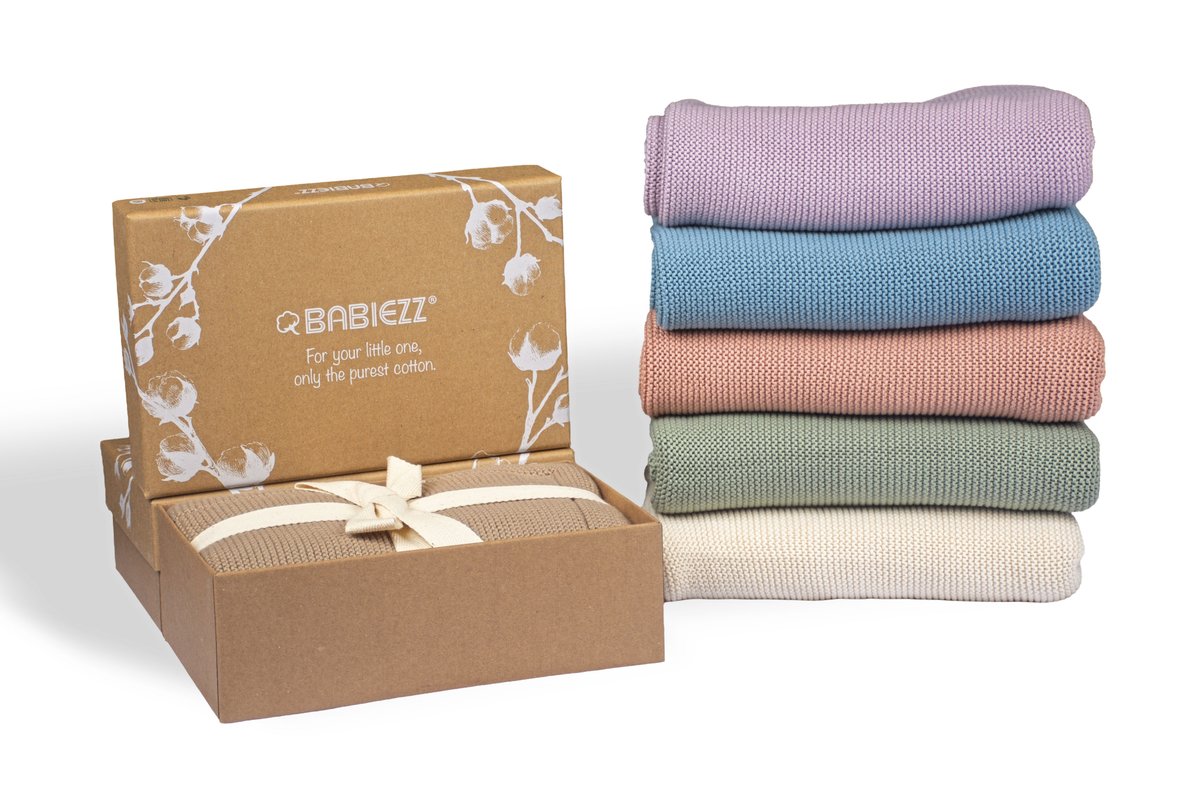 Babiezz® Organic Knitted Blanket