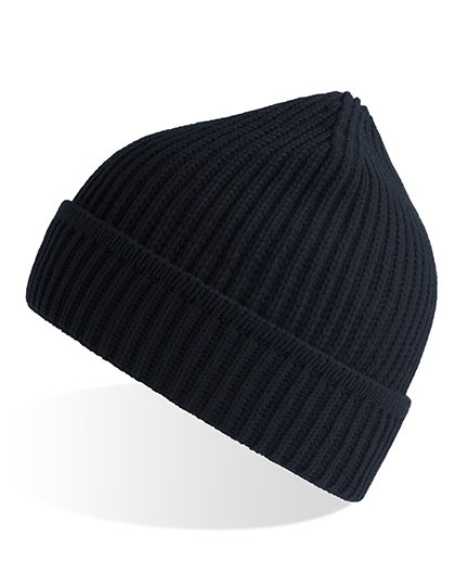 Atlantis Sustainable Maple Beanie made of Polylana®, Beige One Size, AT101 – Navy