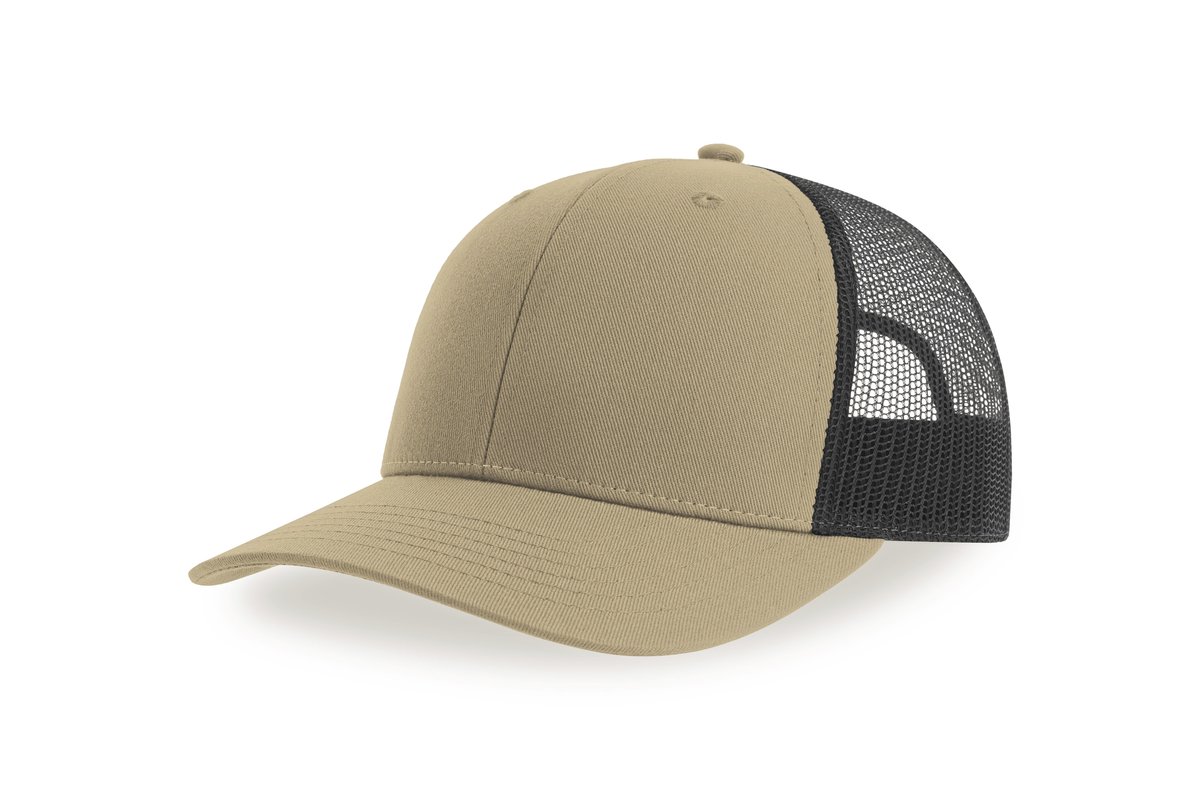 Atlantis Bryce Cap aus recyceltem Polyester-Twill – Grey/Black