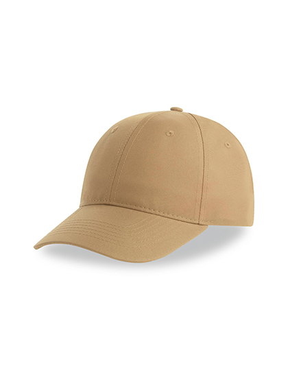 Recy Six Cap aus Polyester-Twill – Khaki