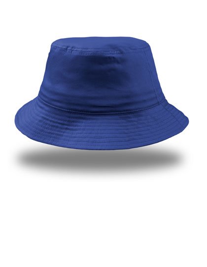 Atlantis Bucket Hat in 100% Cotone – Royal