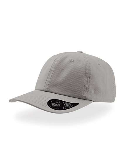 Atlantis Dad Hat made of 100% Cotton with Brass Buckle – Grey