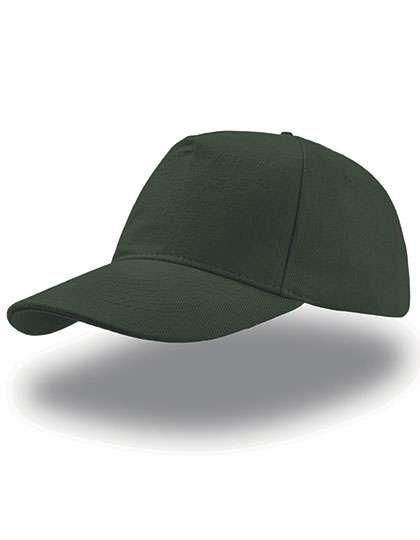 Atlantis Liberty Five Buckle Cap made of Cotton – Bottle Green