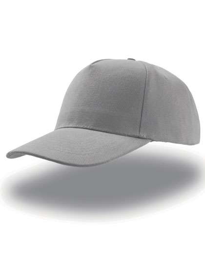Atlantis Liberty Five Cap aus Baumwoll-Twill – Light Grey