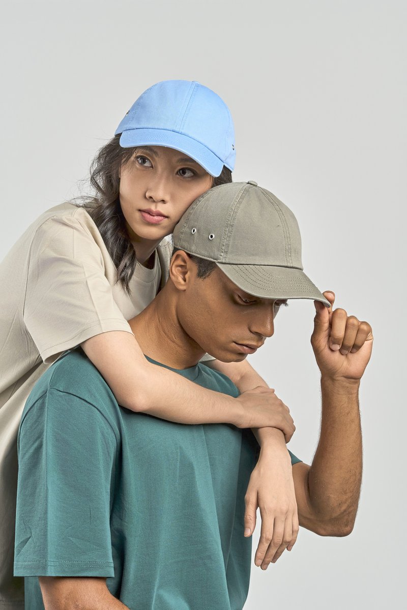 Atlantis Verwaschene Chino-Baumwolle Action Cap