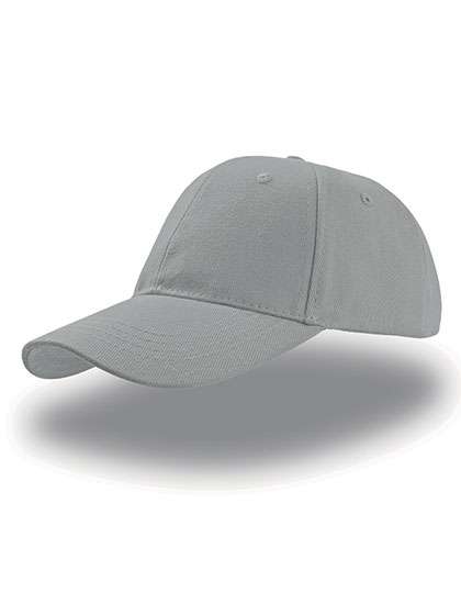Atlantis Liberty Six Cap aus Baumwolle – Light Grey