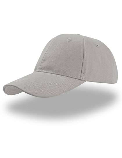 Atlantis Liberty Six Buckle Cap aus Baumwolle – Light Grey