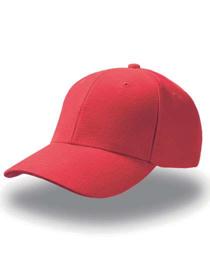 Atlantis Pilot Cap made of 100% Cotton, 6-Panel – Red