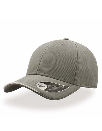 Atlantis Estoril Cap mit vorgebogenem Schirm – Grey