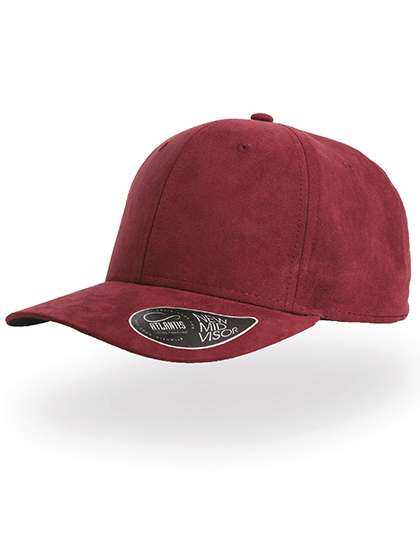 Atlantis Cap Fam avec visière contrastante – Burgundy