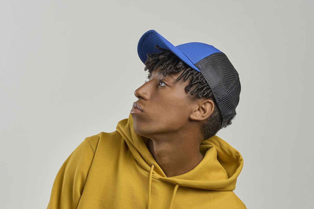 Atlantis Recycelte Baumwoll-Canvas Cap mit Mesh
