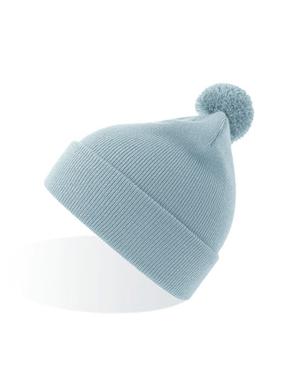Kids Wind-s with Pompom Beanie – Light Blue