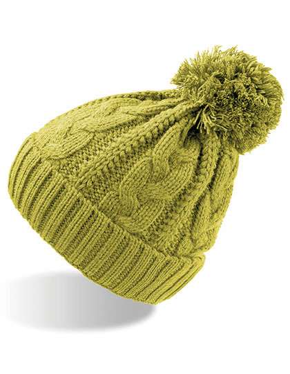 Atlantis Beanie with Fleece Inner Lining – Green