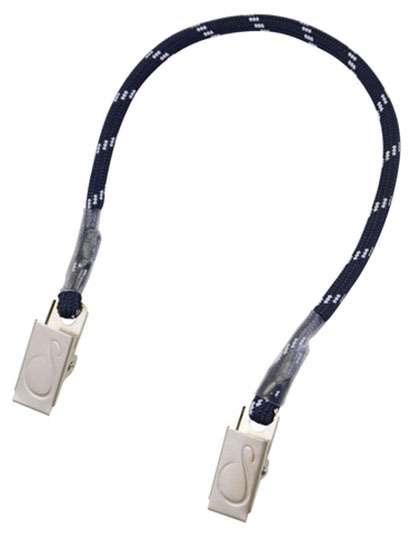 Atlantis Navy Cap mit Lanyard und Metallclips