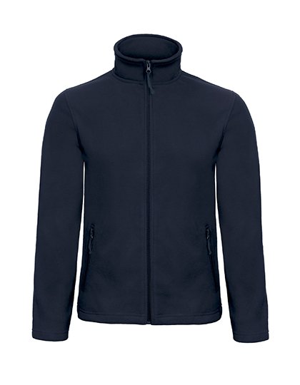 B&C COLLECTION Microfleece Duo ID.501 à fermeture éclair – Navy