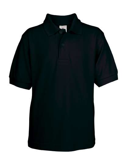 B&C Kids' Polo Safran aus 100% Baumwolle