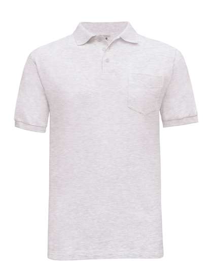 B&C Polo mit Brusttasche aus Bio-Baumwolle