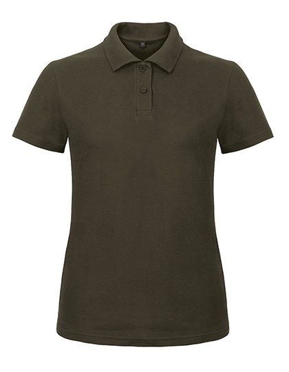 B&C Poloshirt ID.001 aus Baumwolle für Damen – Brown