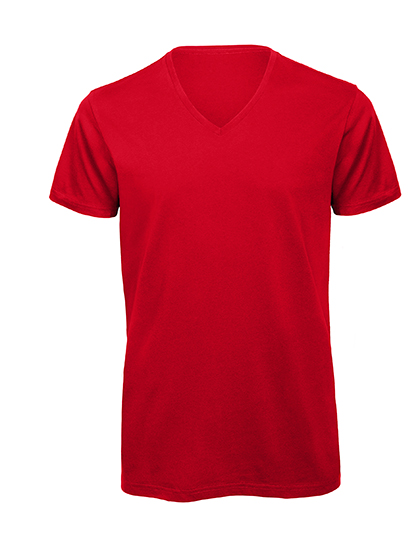 B&C Inspire V T-Shirt made of Organic Cotton – Red