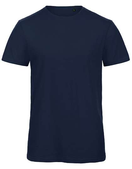 B&C Inspire Slub T-Shirt aus Bio-Baumwolle – Chic Navy