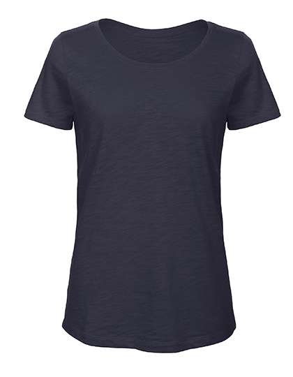 B&C Inspire Slub T /Women_° Chic Anthracite XS (BCTW047) – Chic Navy