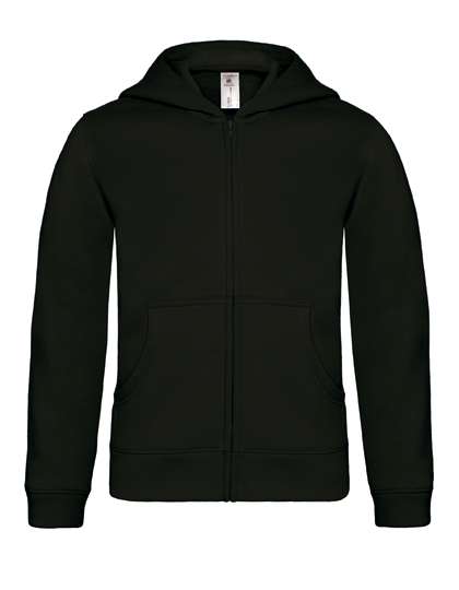 B&C Kapuzensweatshirt mit Reißverschluss für Kinder