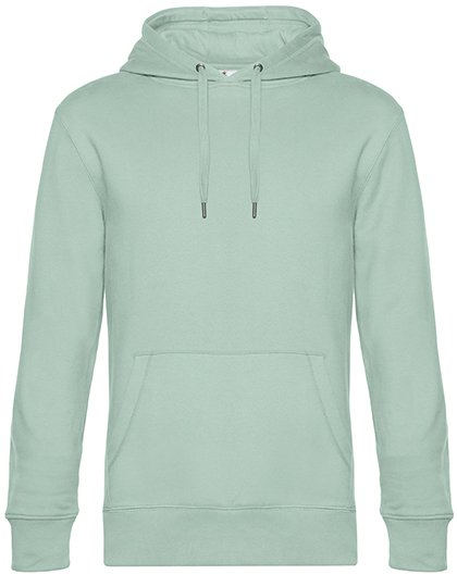 B&C KING Hoodie made of Cotton and Polyester – Aqua Green