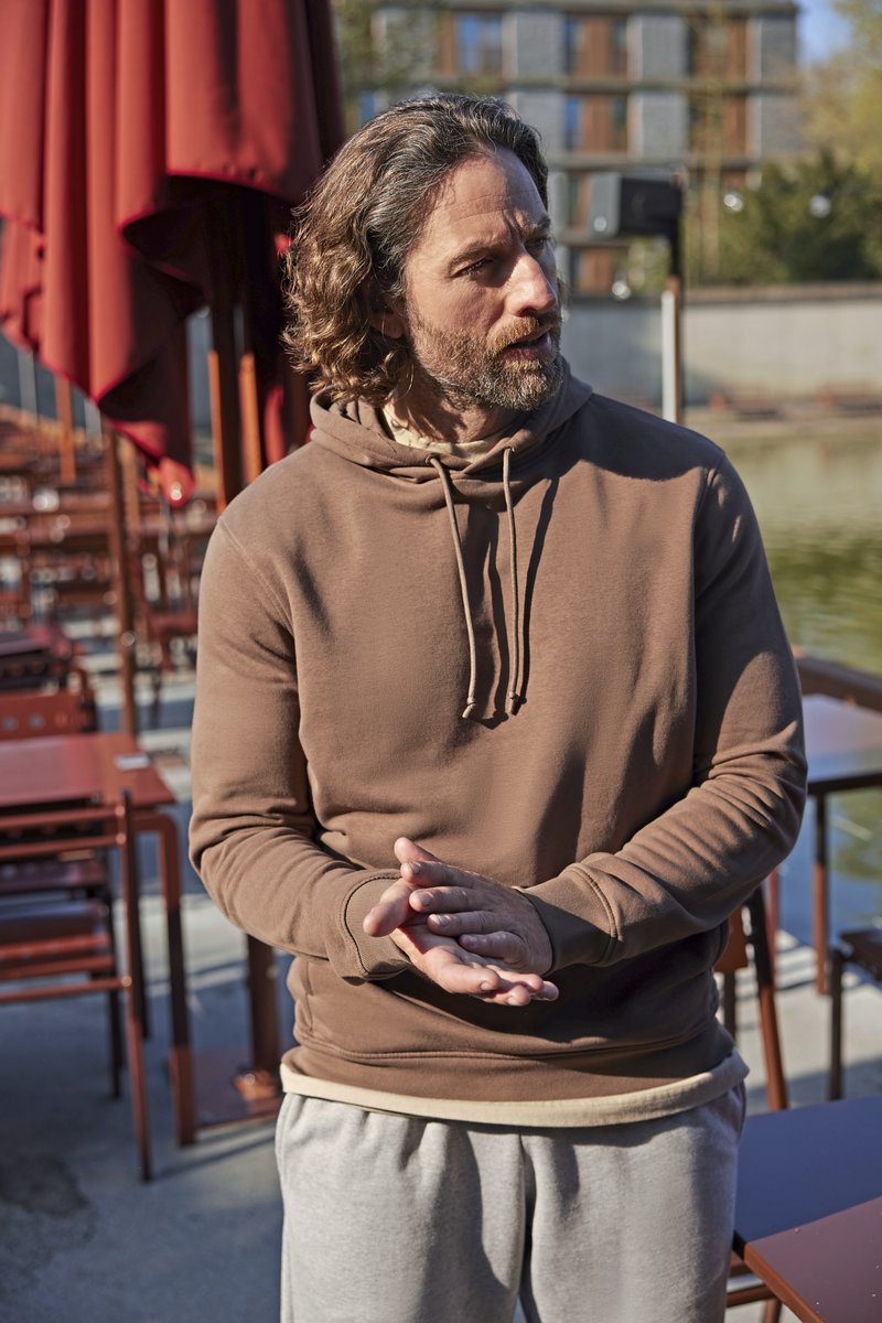 B&C Inspire Kapuzen-Sweatshirt aus Bio-Baumwolle