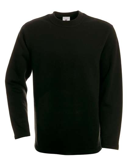 B&C Open Hem Sweatshirt mit Seitenschlitzen