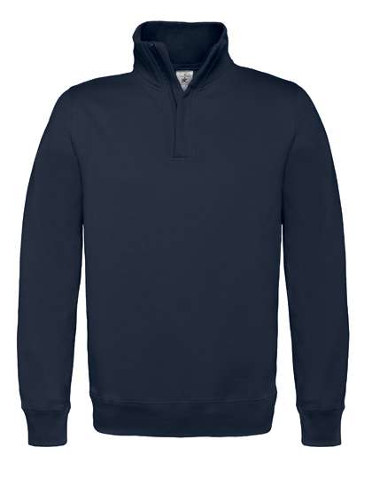 B&C Sweatshirt ID.004 avec col haut – Navy