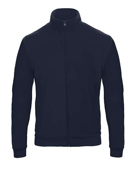 B&C ID.206 Sweatjacke 50/50 mit Reißverschluss – Navy