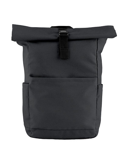 Premium Recycled Roll Top Backpack – Graphite Grey