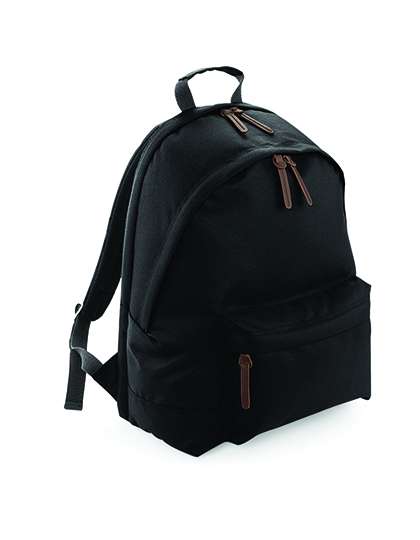 BagBase Campus Laptop Rucksack mit PU-Akzenten