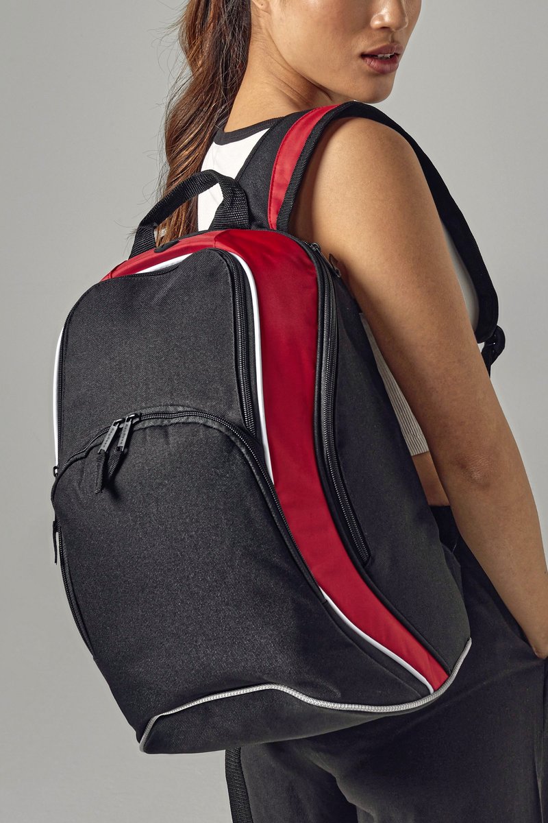 BagBase Robuster Rucksack mit Media-Tasche