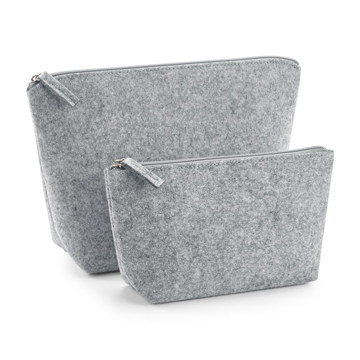 BagBase Filztasche mit Reißverschluss und Etikett