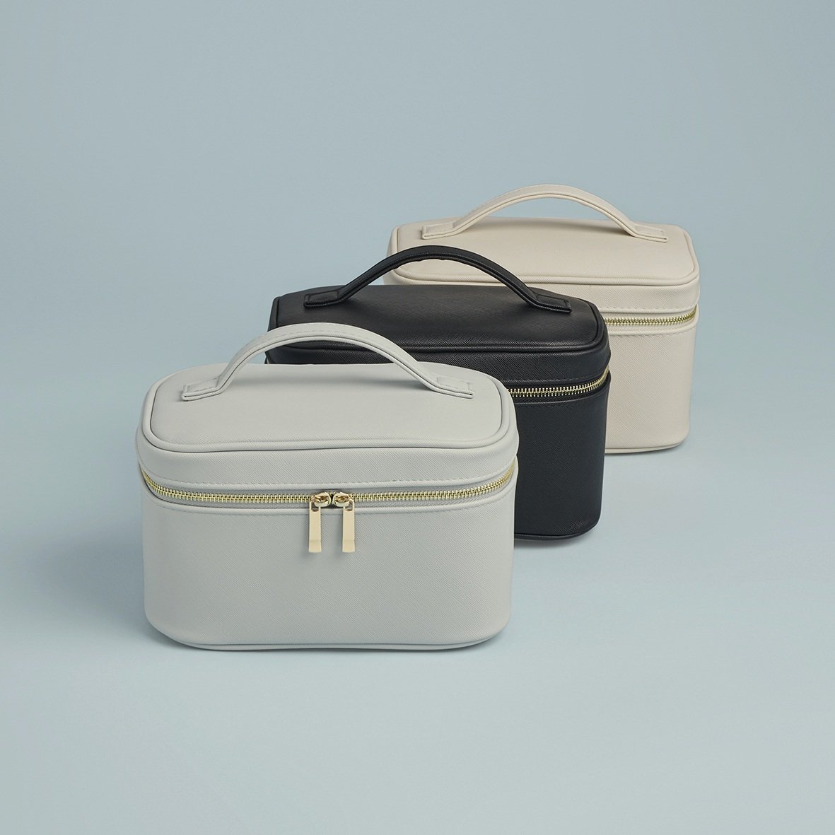 BagBase Boutique Vanity Case aus Saffiano-Kunstleder
