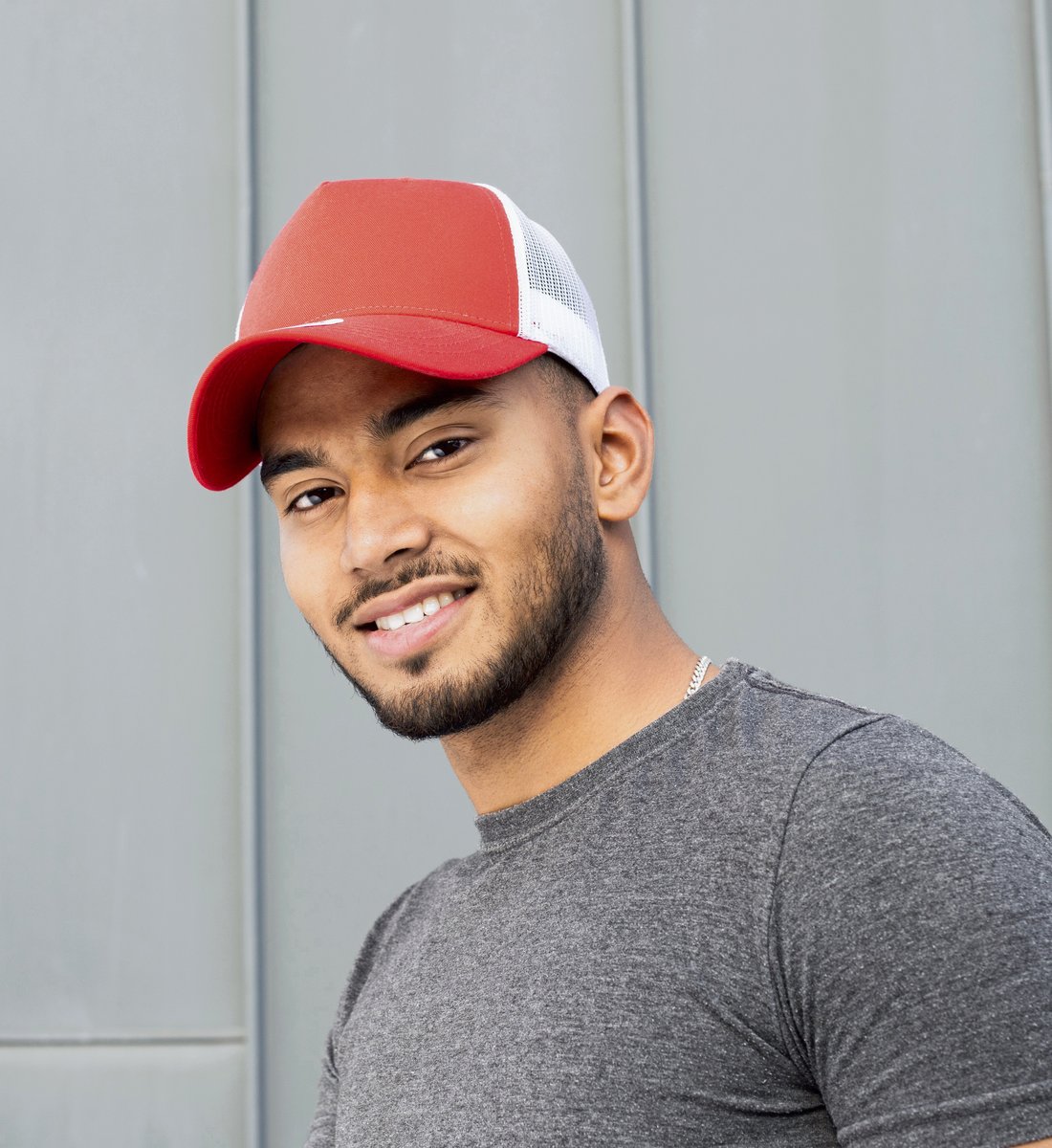 Brain Waves Nachhaltiges 5-Panel Trucker Cap