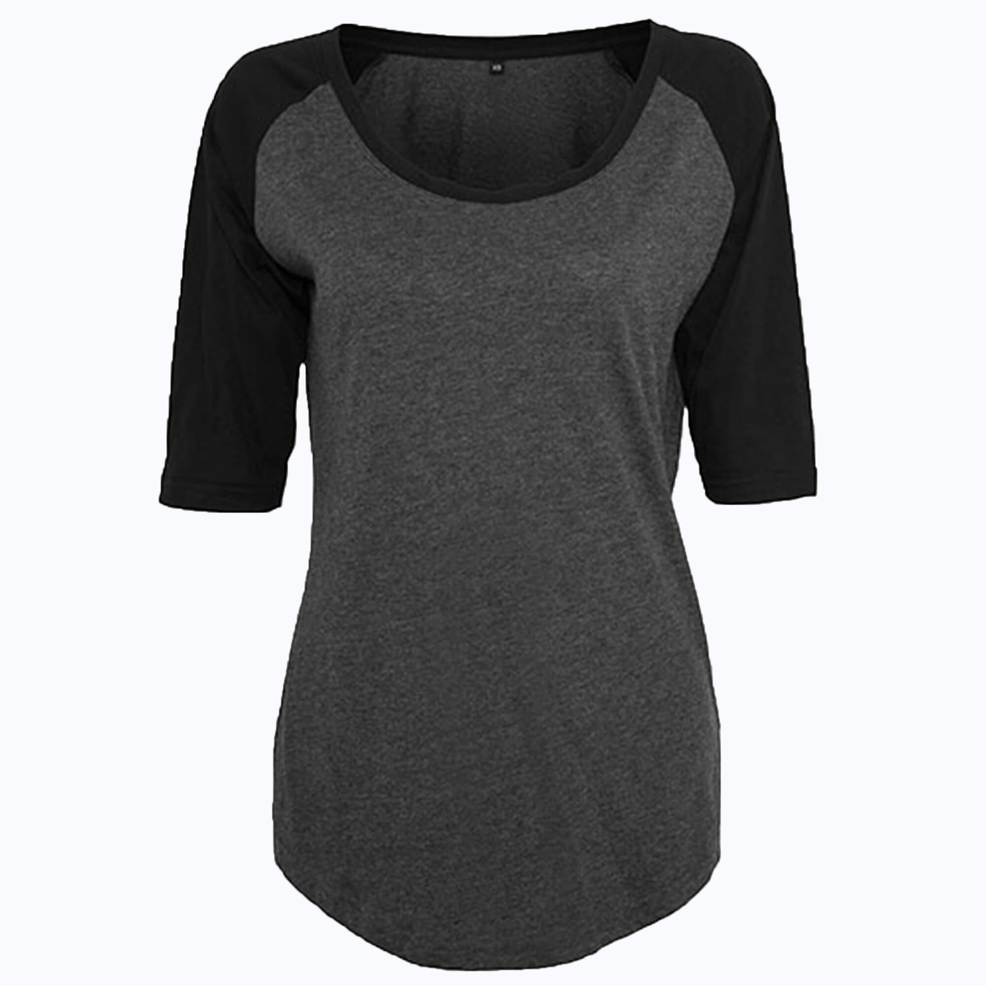 3/4 T-Shirt mit Raglan-Ärmeln für Damen