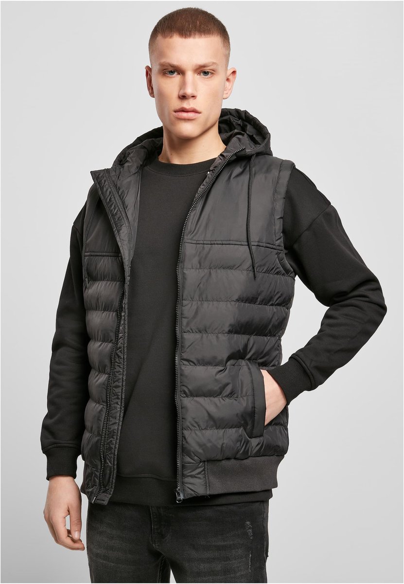 Bubble Vest mit Kapuze aus Nylon
