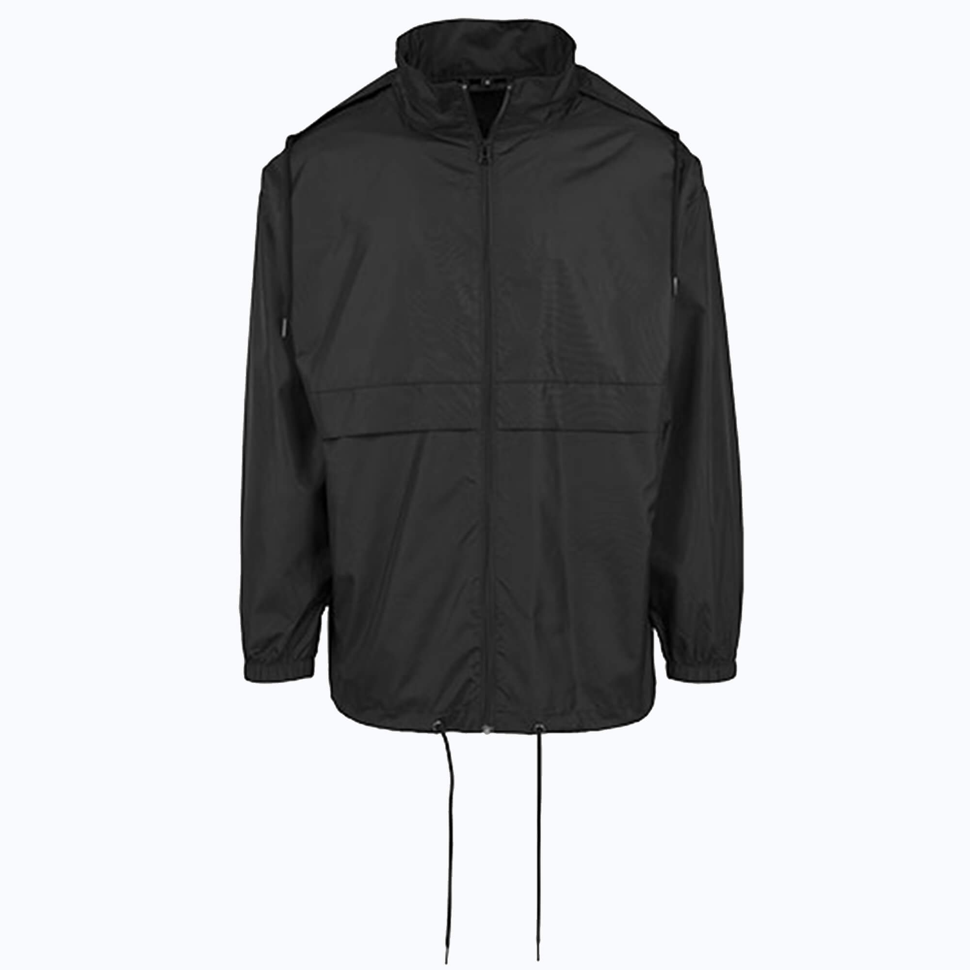 Oversize Windbreaker mit verstaubarer Kapuze